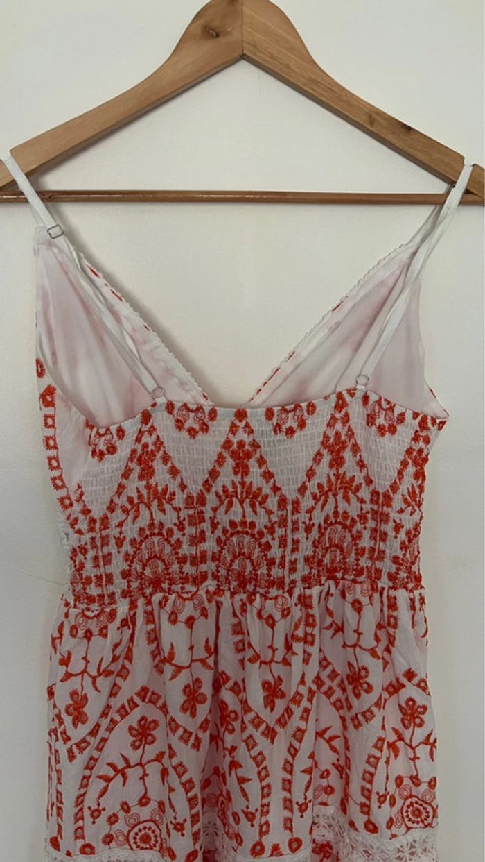 Jolie robe longue d’été en parfait état marque rossa miss taille M 100% coton - photo numéro 8