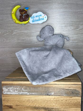 MD04 doudou éléphant 🐘 grain de blé