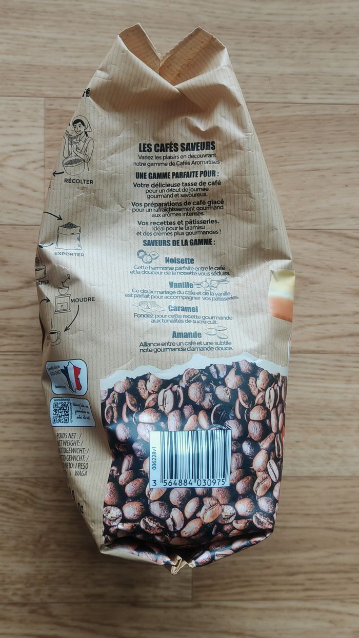 Café grain saveur caramel L temps des cerises - photo numéro 3