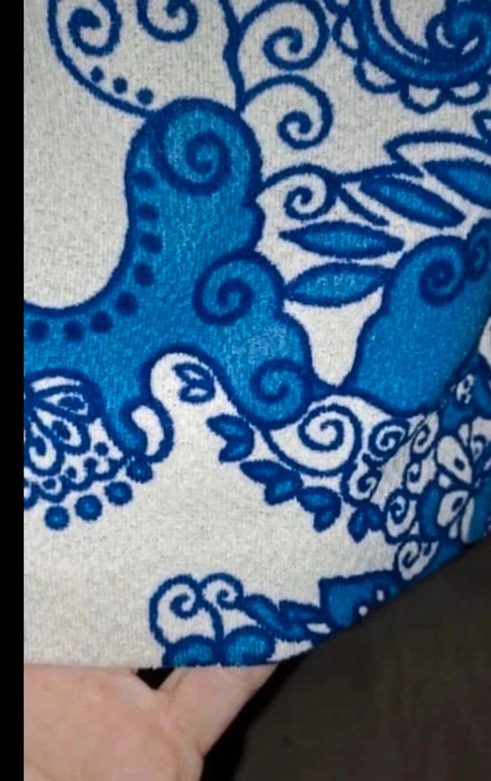 Robe bleu vintage T38 - photo numéro 5