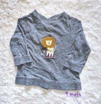 T-shirt garçon 9 mois