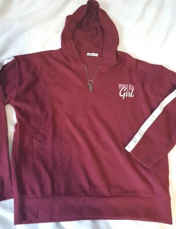 Sweat à capuche molletonné fille 16 ans - 36/S