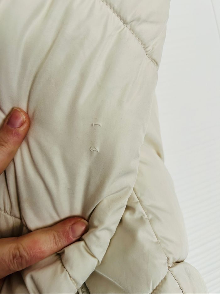 Doudoune beige à capuche - photo numéro 4