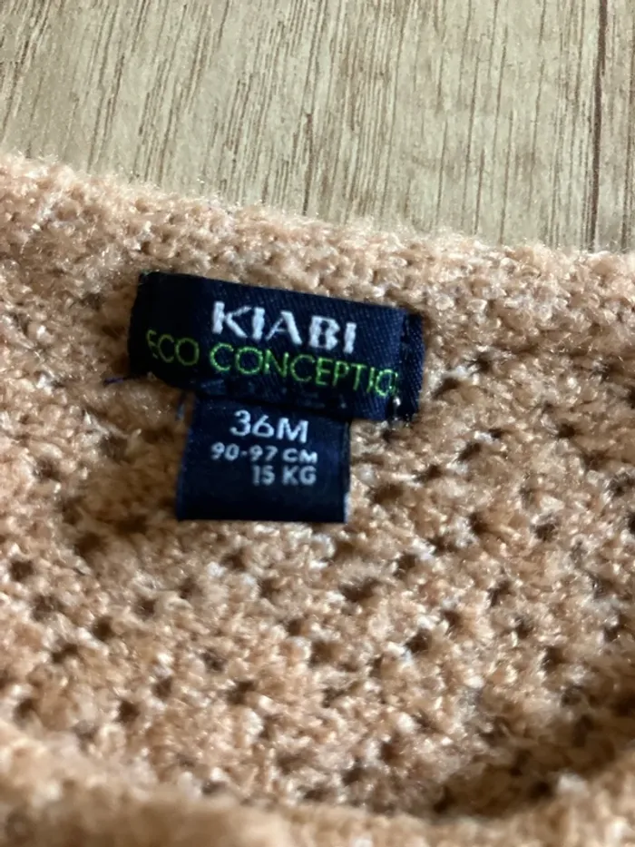 Gilet style laine 36 mois - photo numéro 2