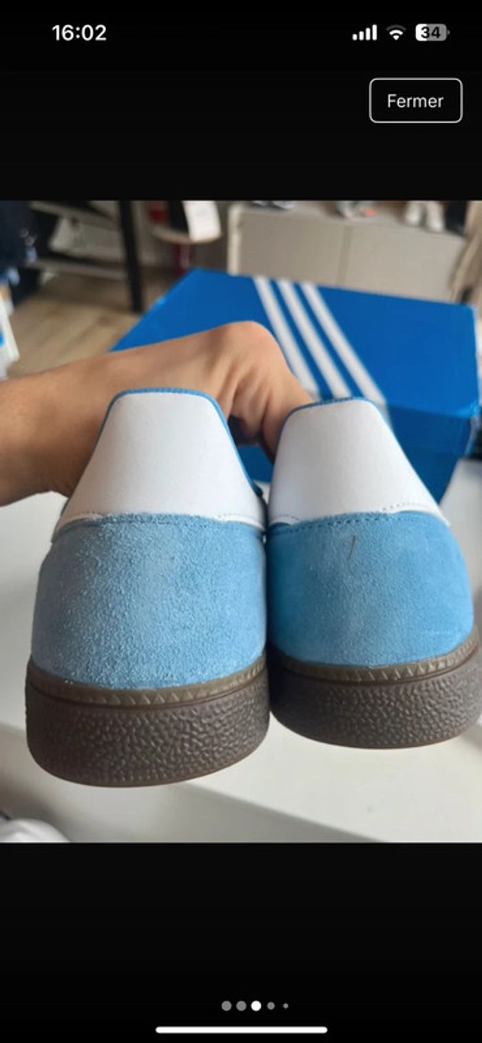 Adidas Spezial White Blue 45,5 - photo numéro 3