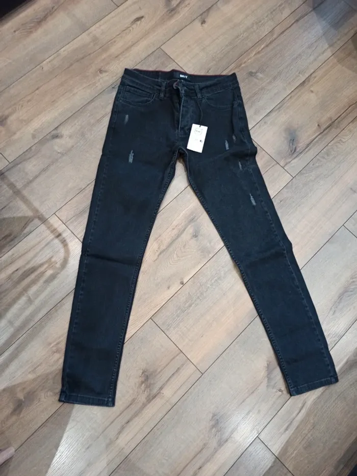 Jeans slim gris foncé homme 31US/41FR