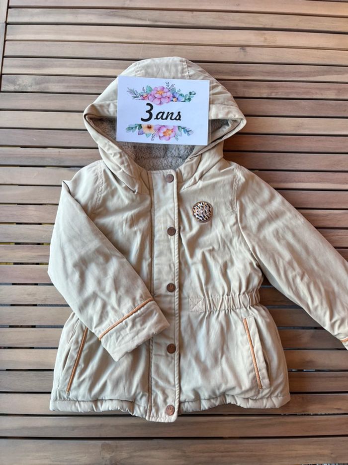 Doudoune imperméable ikks 3 ans