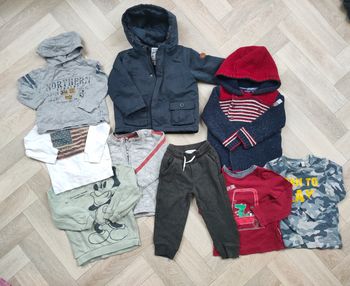 Gros lot vêtements garçon 2 ans automne-hiver 🍂