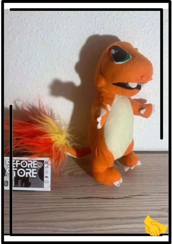 Peluche Pokémon Salameche - photo numéro 2