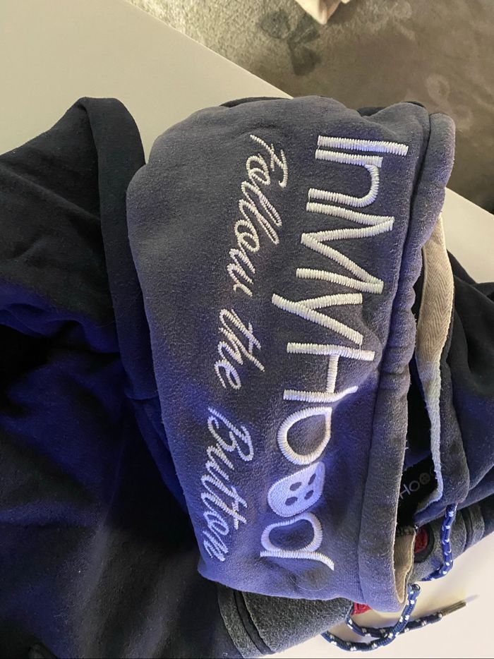 Sweat à capuche homme Burton bleu taille M - photo numéro 4