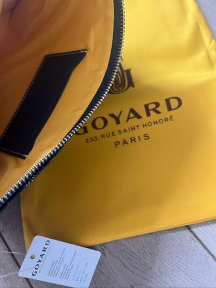 Pochette Goyard bleu marine - photo numéro 3