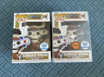 Funko pop one piece 1129 samurai Brook chase limited edition + normal