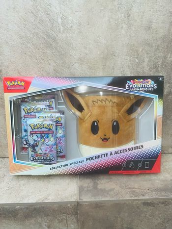 Coffret Pokémon évolutions prismatiques pochette à accesoire 8.5