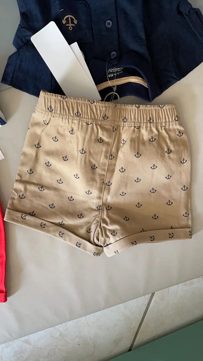 Lot de 2 ensembles été 9 mois - photo numéro 9