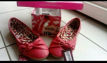 Ballerines Roses Fushia taille 38 neuves avec étiquettes