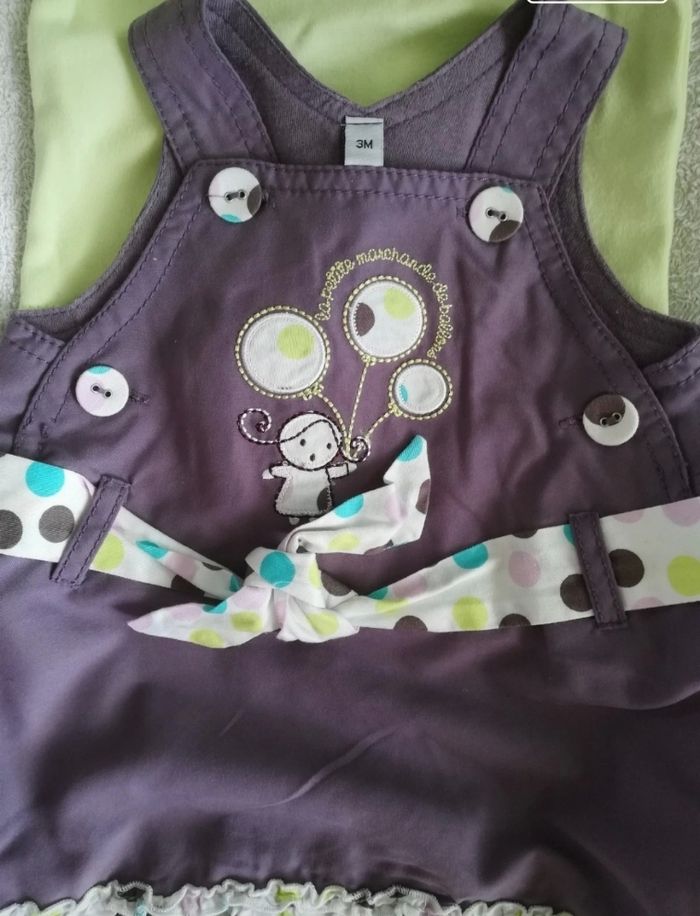 Ensemble 3 mois fille - photo numéro 4