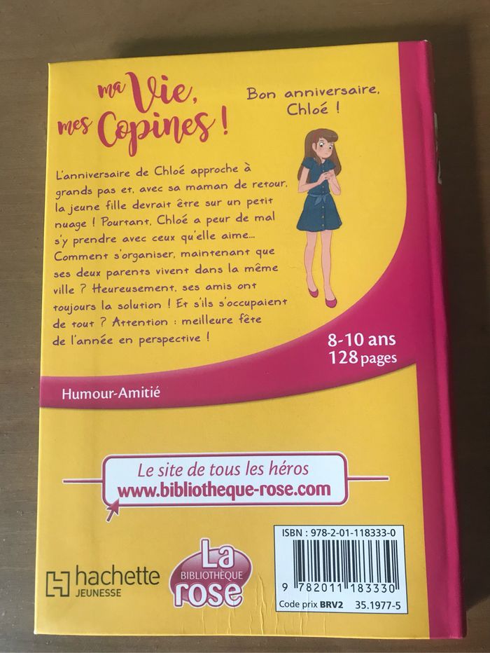 Livre Ma Vie, mes Copines! La Bibliothèque rose. - photo numéro 3