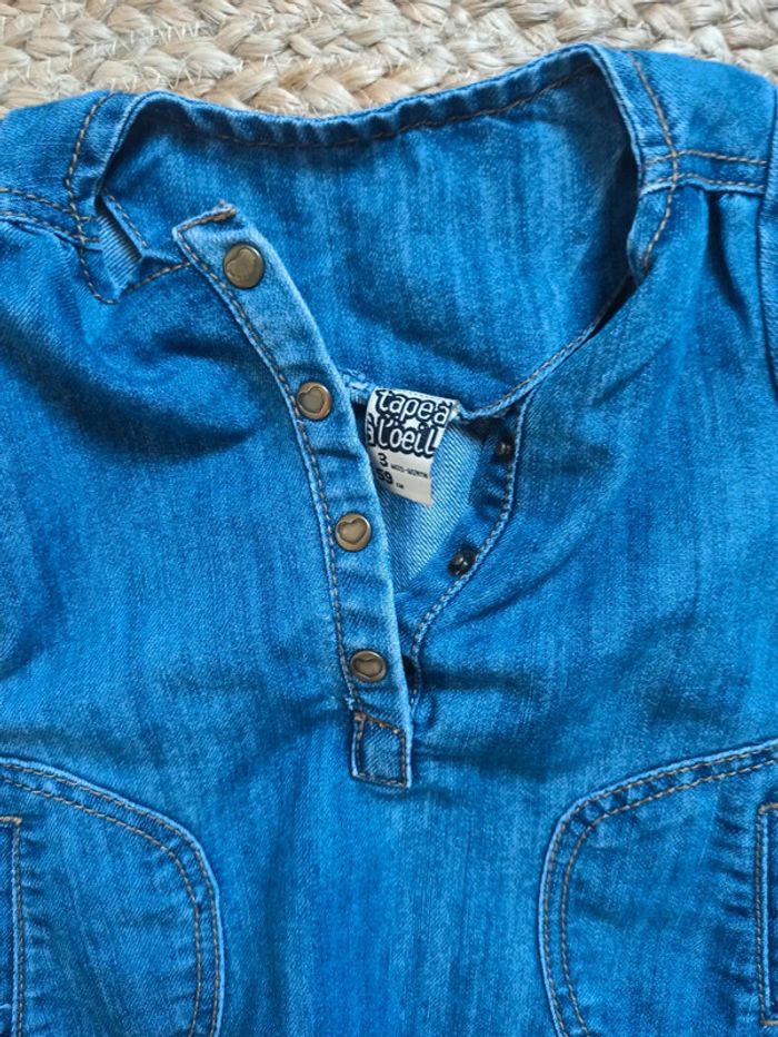 Robe en Jean tape a l'oeil 3 mois - photo numéro 3