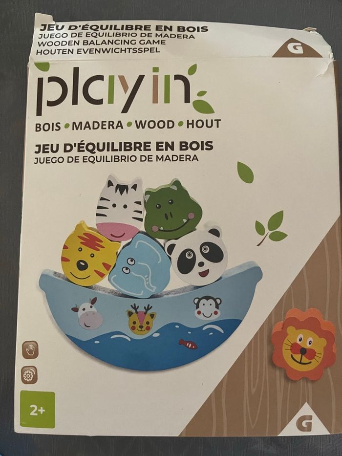 Jeu équilibre en bois - photo numéro 2