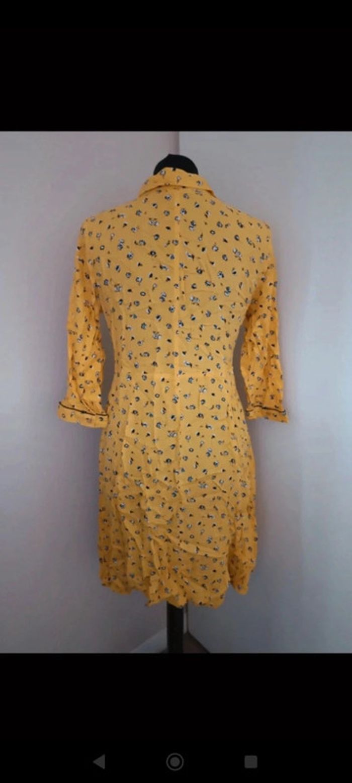 Robe chemise fleurie cache cache 38 - photo numéro 4