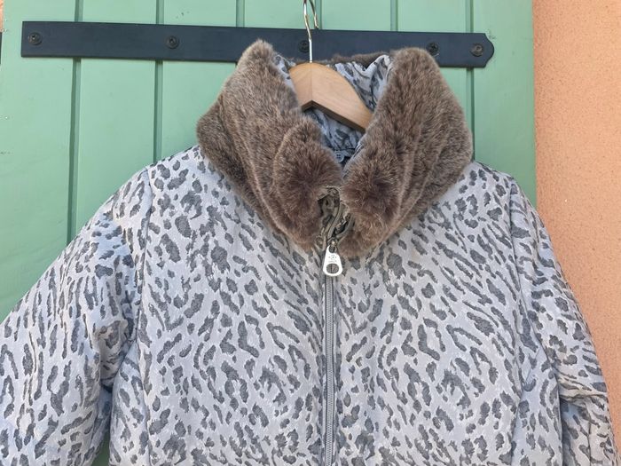 Manteau gris moucheté - photo numéro 3