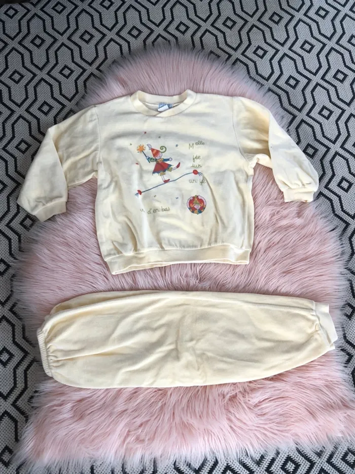 Pyjama jaune 5 ans