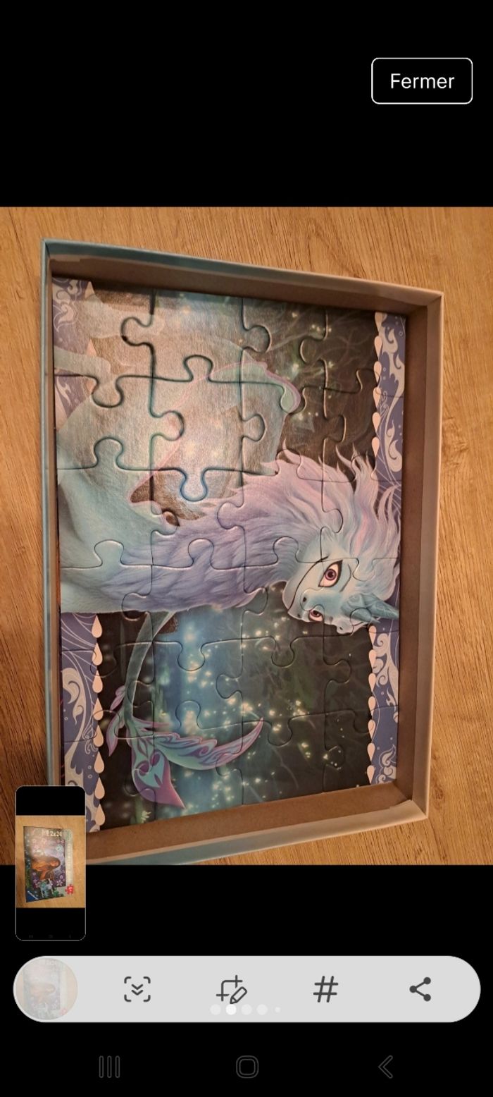 Puzzle ravensburger raya 4 ans - photo numéro 2