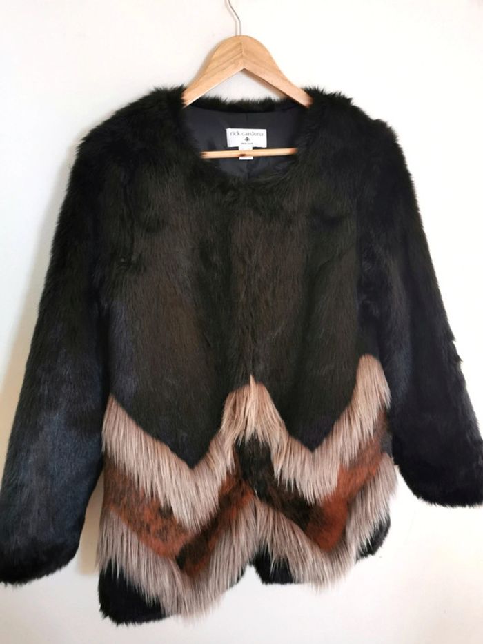 Sublime Manteau en fourrure Rick Cardona Helline taille L 40