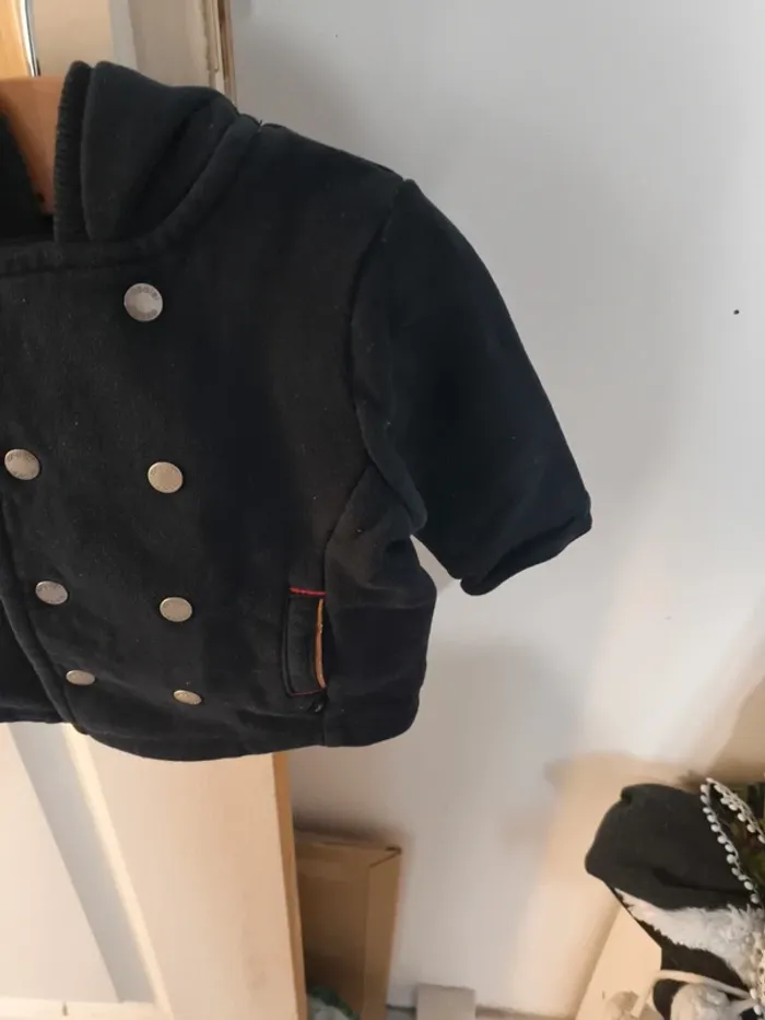 Veste/manteau bleu marine 3 mois - photo numéro 6