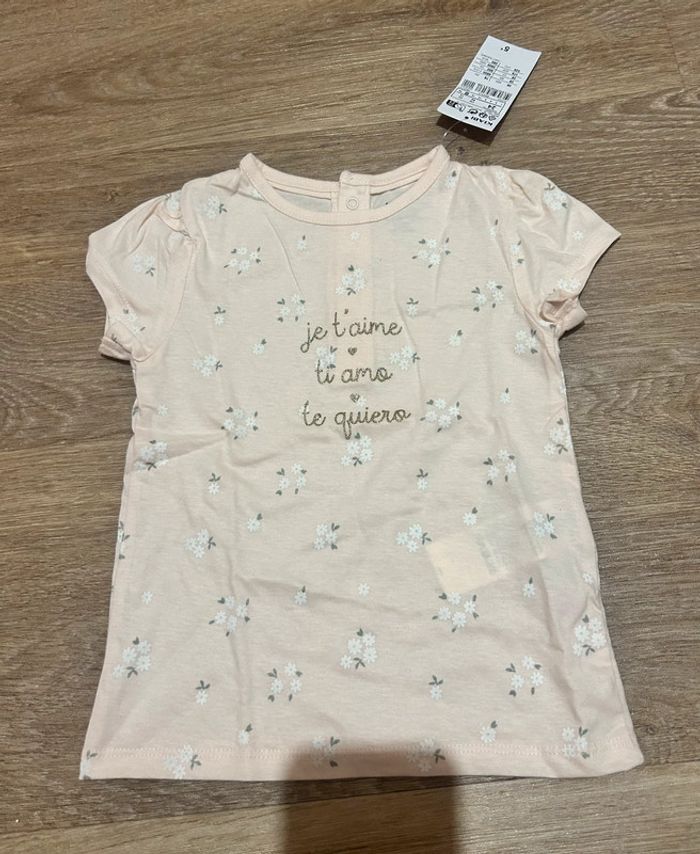 Teeshirt à fleurs
