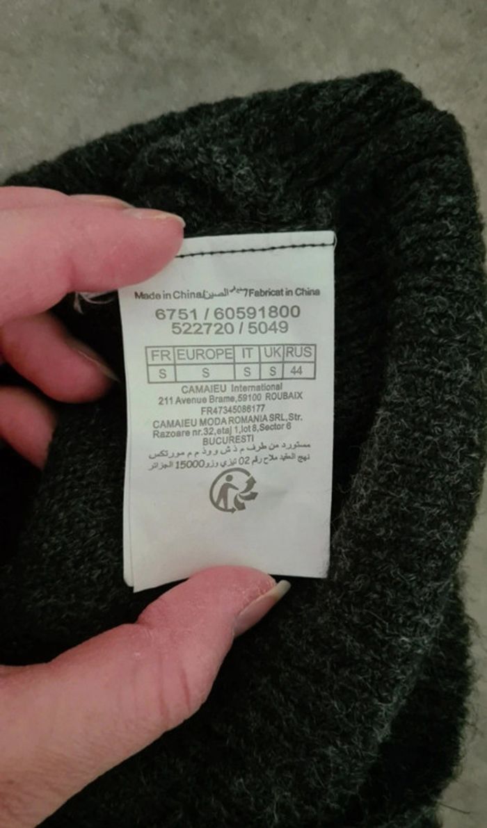 Robe pull Camaïeu, taille S - photo numéro 4