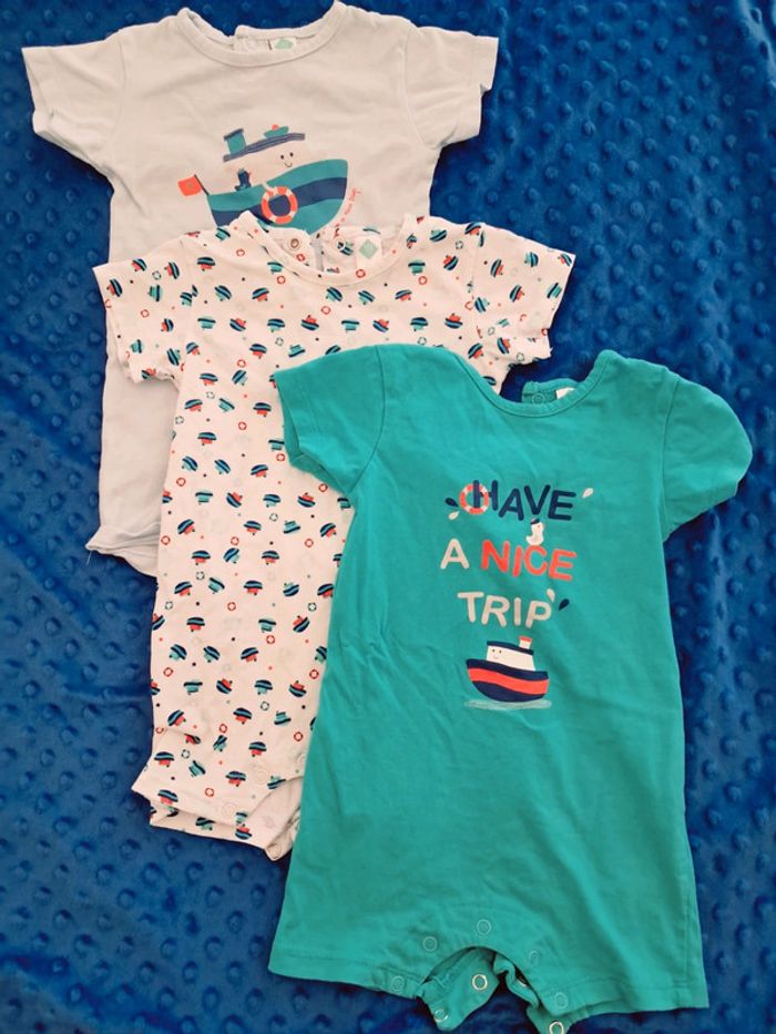 Lot de 3 rampers