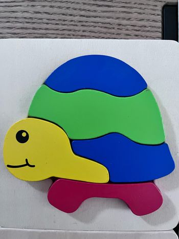 Lot de 5 puzzles en bois