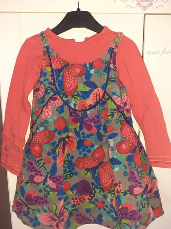 Robe catimini papillon