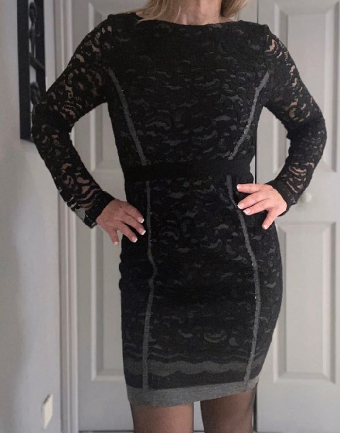 Magnifique robe tara jarmon très bon état taille 36 - photo numéro 2