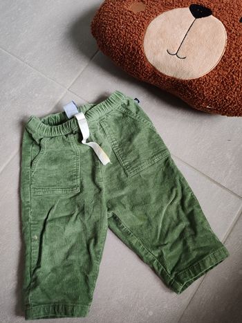 Pantalon jeans 12m vert