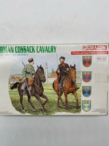 Dragon maquette German Cossak Cavalry