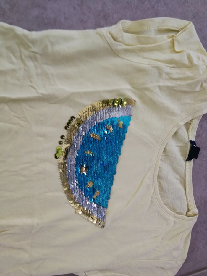 Tee shirt manches courtes fille - photo numéro 4