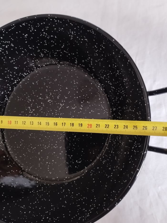 Wok sauteuse en émaille - photo numéro 3