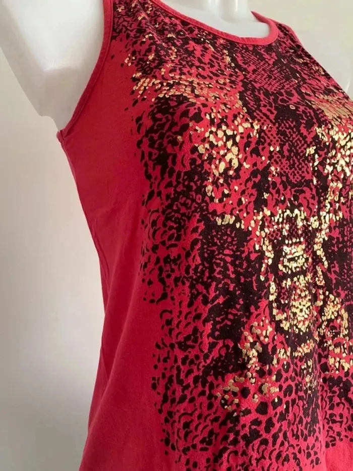 Beau débardeur framboise femme 38/40 - photo numéro 4