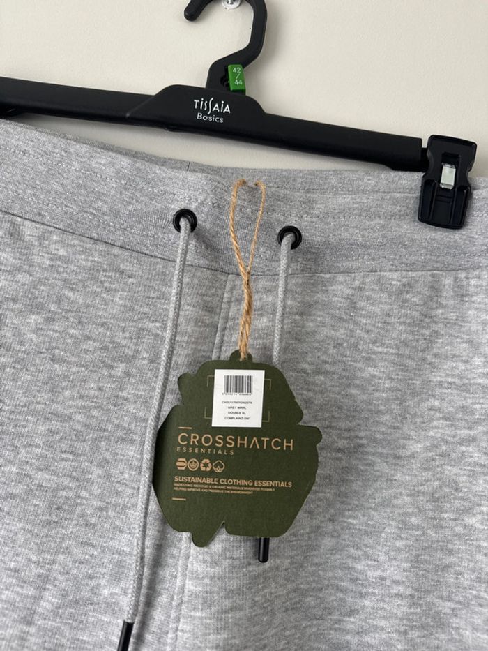 👖 jogging Homme gris chaud - CrossHatch - taille xxl - neuf avec étiquette- hiver - photo numéro 3