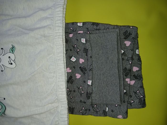 ensemble pyjamas fille en coton XXS 12 ans - photo numéro 3