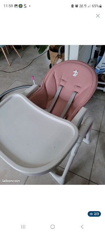 Chaise haute