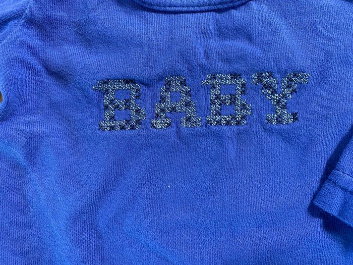 TAO T-shirt Baby bleu Taille Naissance - photo numéro 2