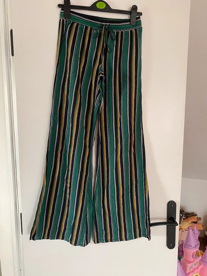 Pantalon large bel air