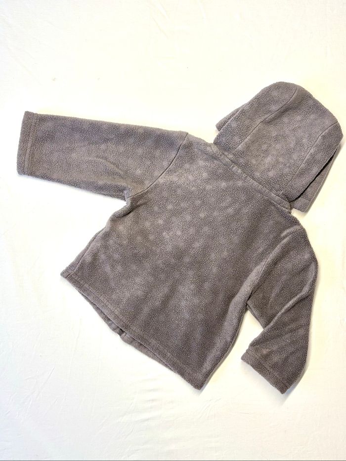 Veste polaire à capuche – Orchestra - Taille 9 mois - photo numéro 2