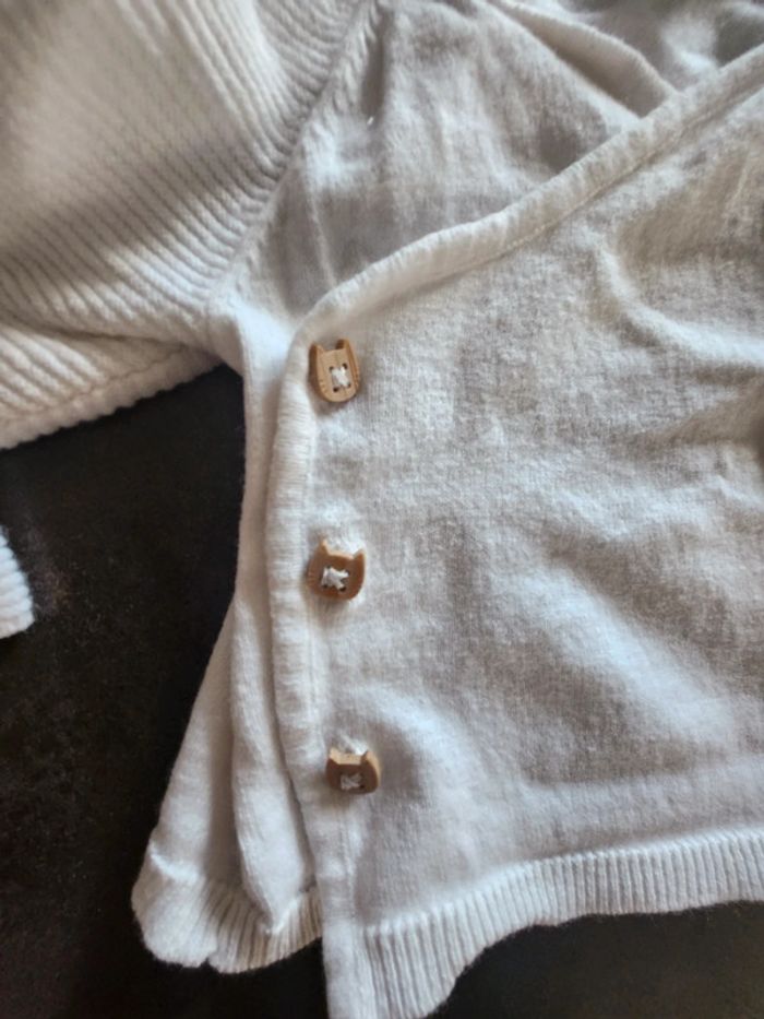 Gilet blanc - photo numéro 3