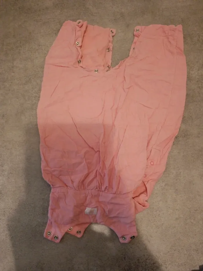 Salopette velours rose vif 67cm petit bateau - photo numéro 3
