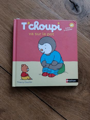 T'choupi ça sur le pot