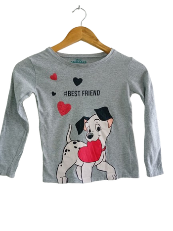 T-shirt manches longues Disney 8 ans